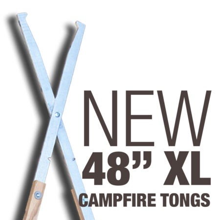 New 48" XL Campfire Tongs
