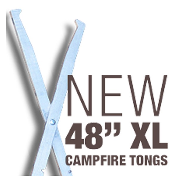 New 48" XL Campfire Tongs